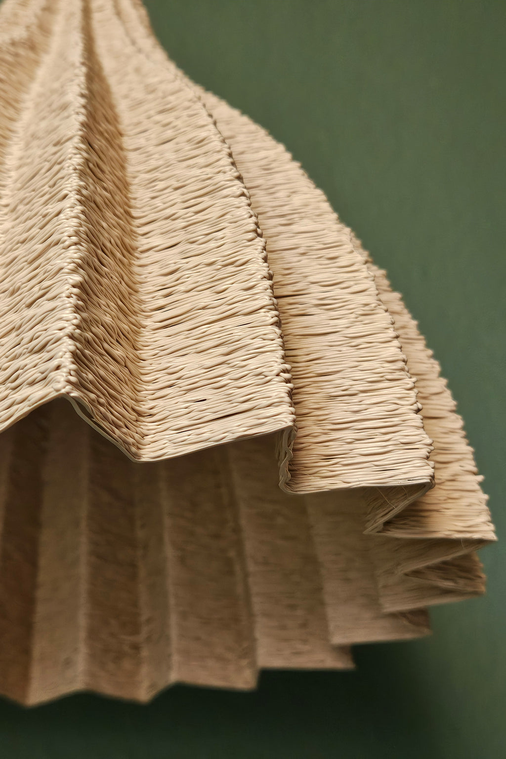Weave Pendelleuchte Creme