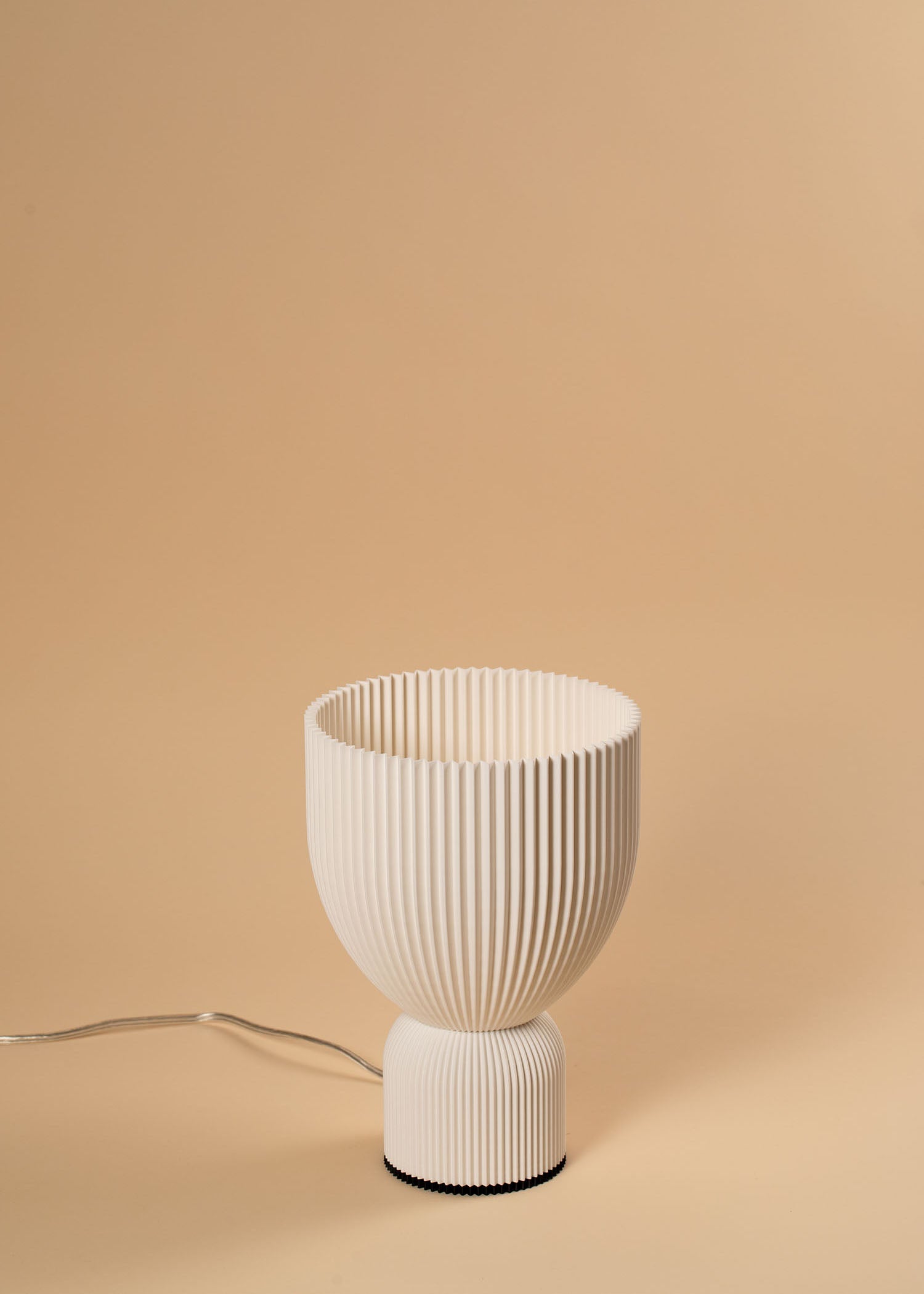 Lamp O • snow white/sand grey/bold black
