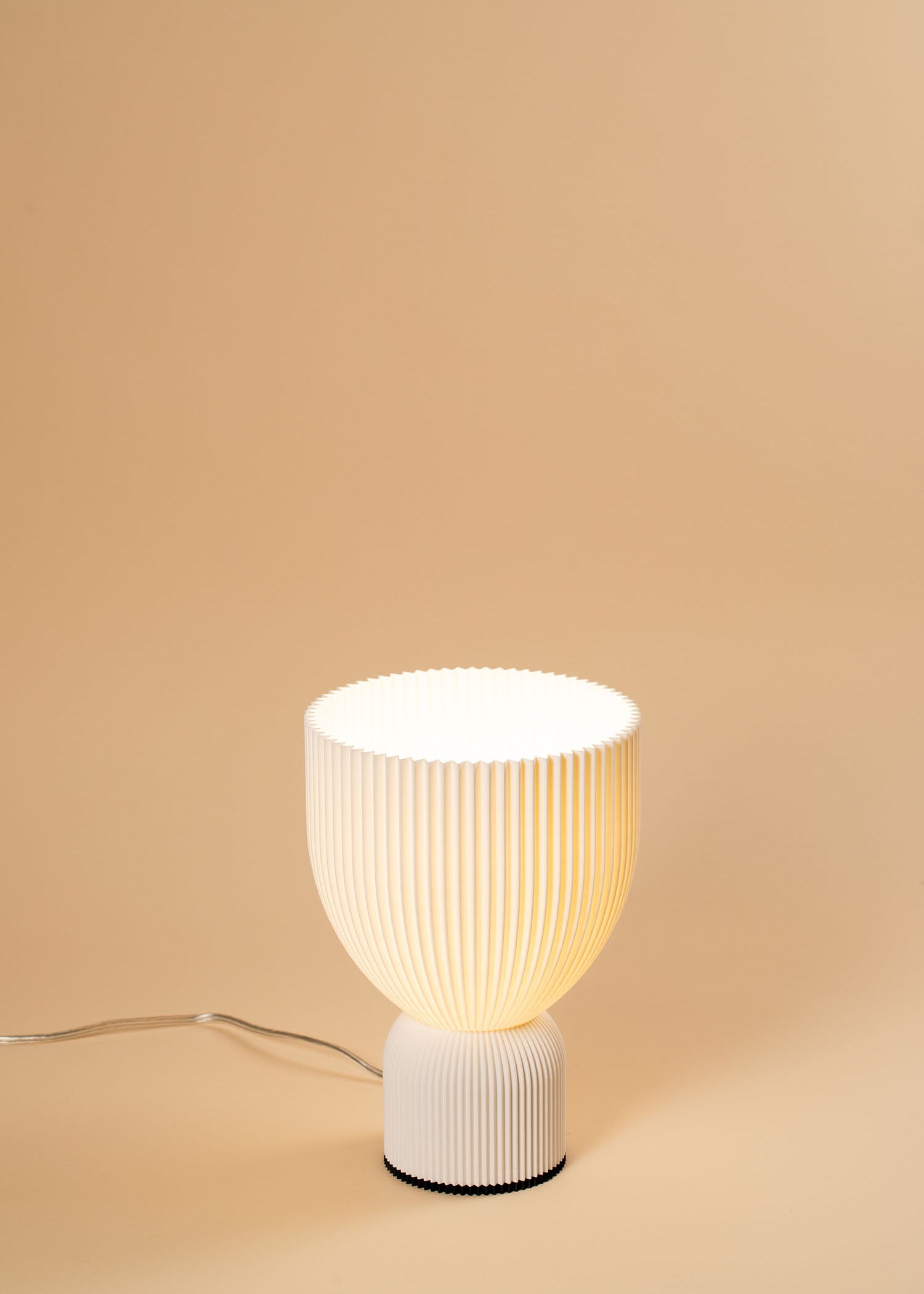 Lamp O • snow white/sand grey/bold black