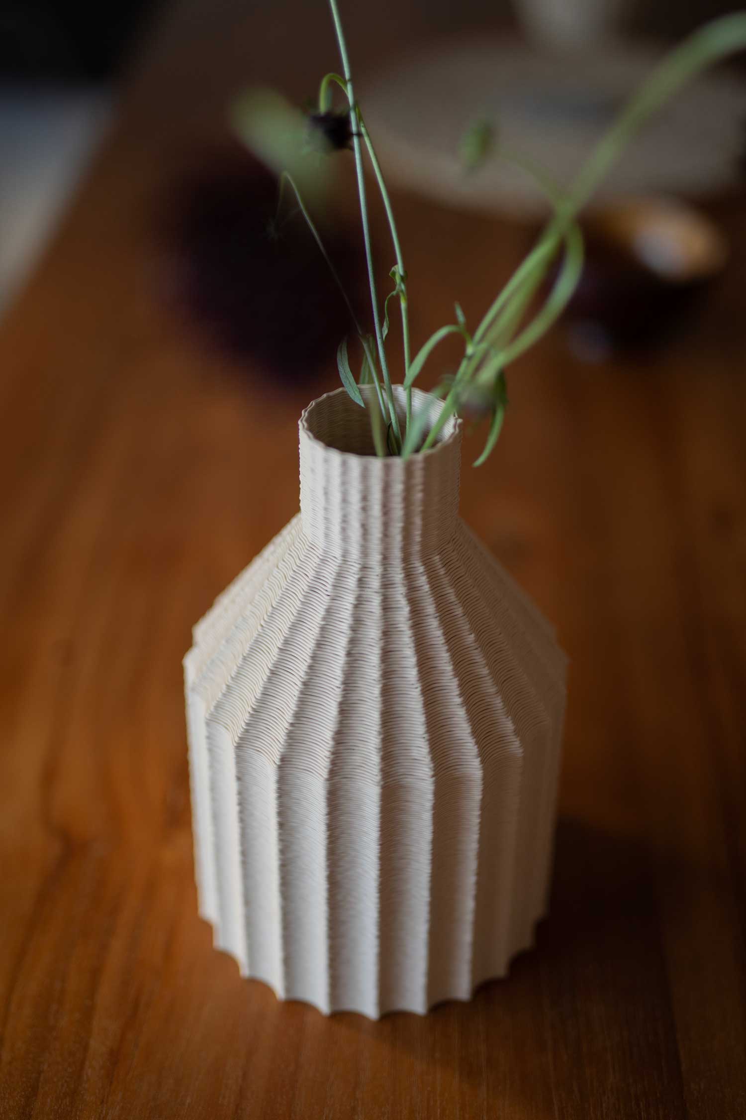 Weave Vase D • cream