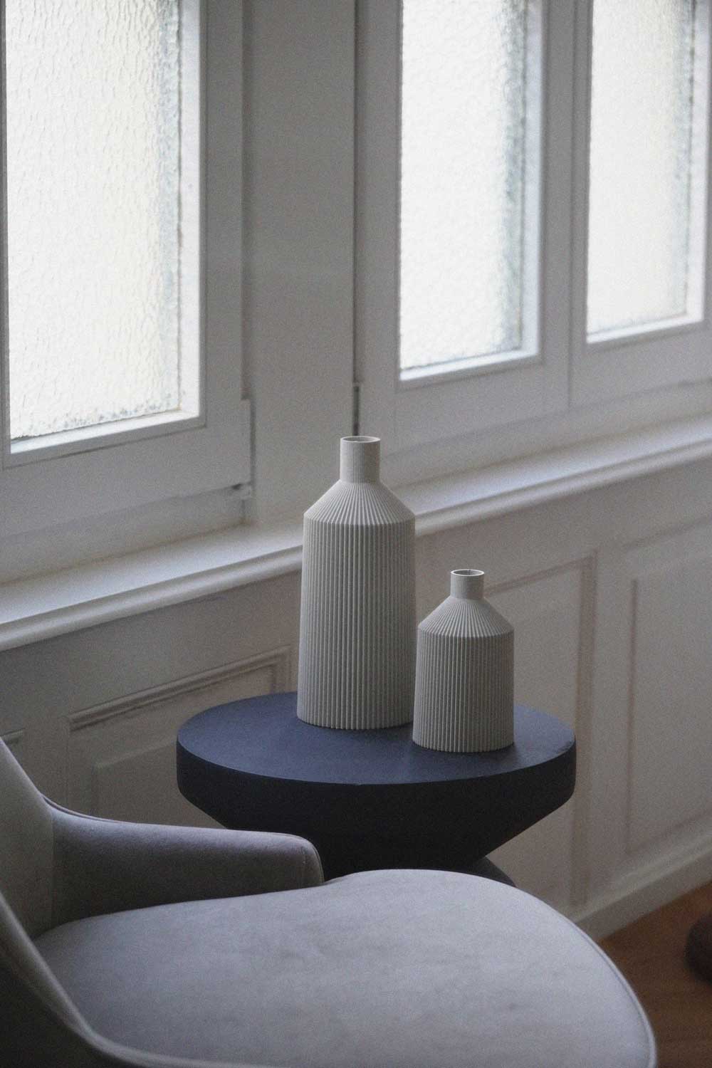 Vase D • sand grey