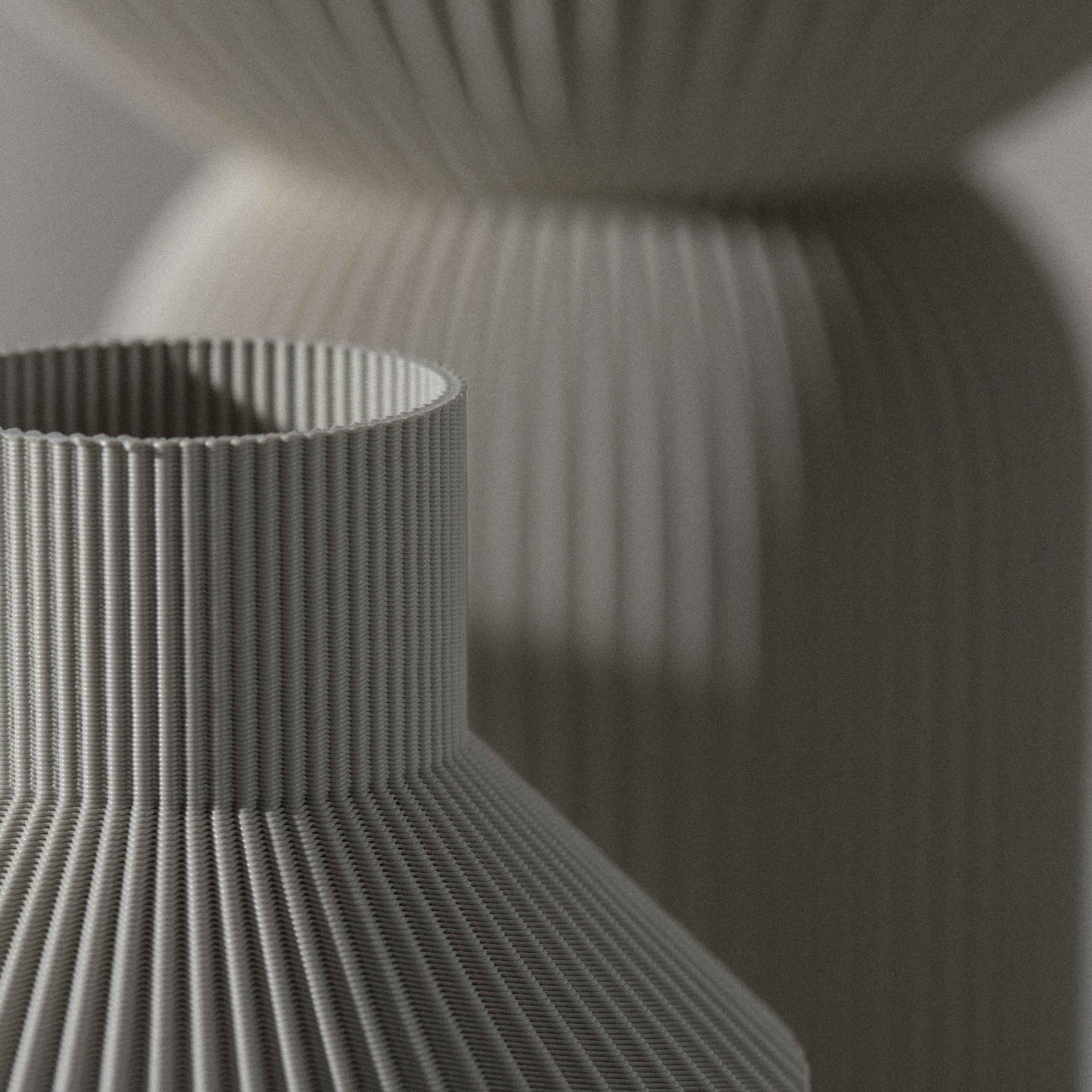 Vase D • sand grey