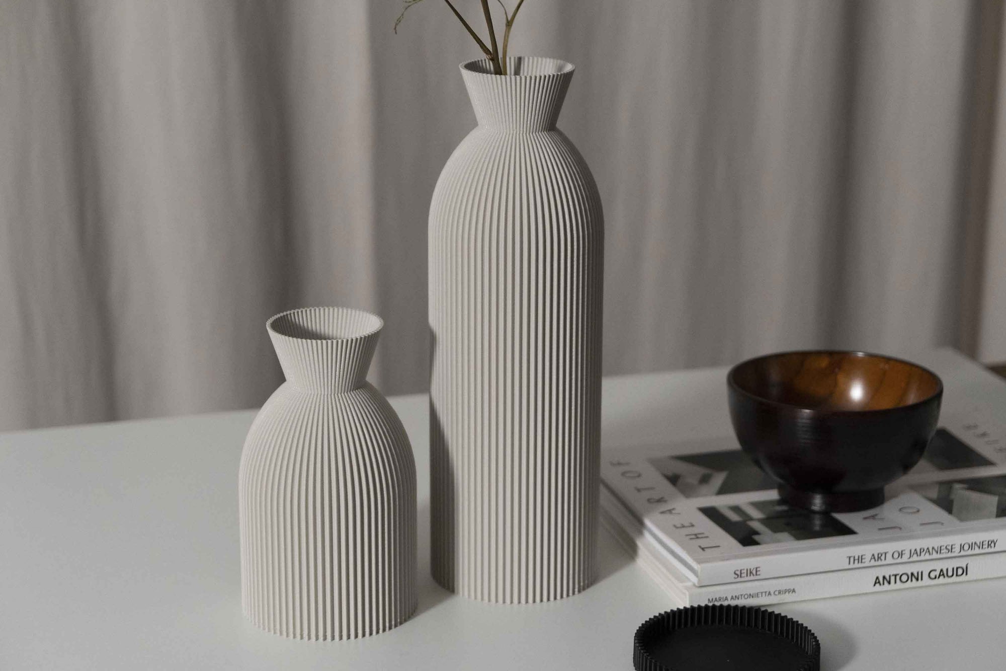 Vase G • sand grey