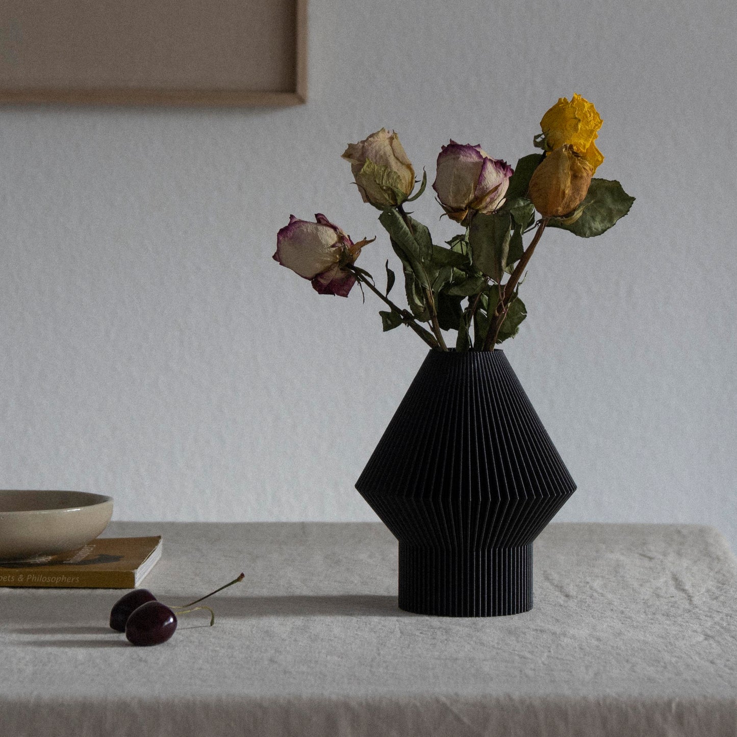 Vase H • in schwarz